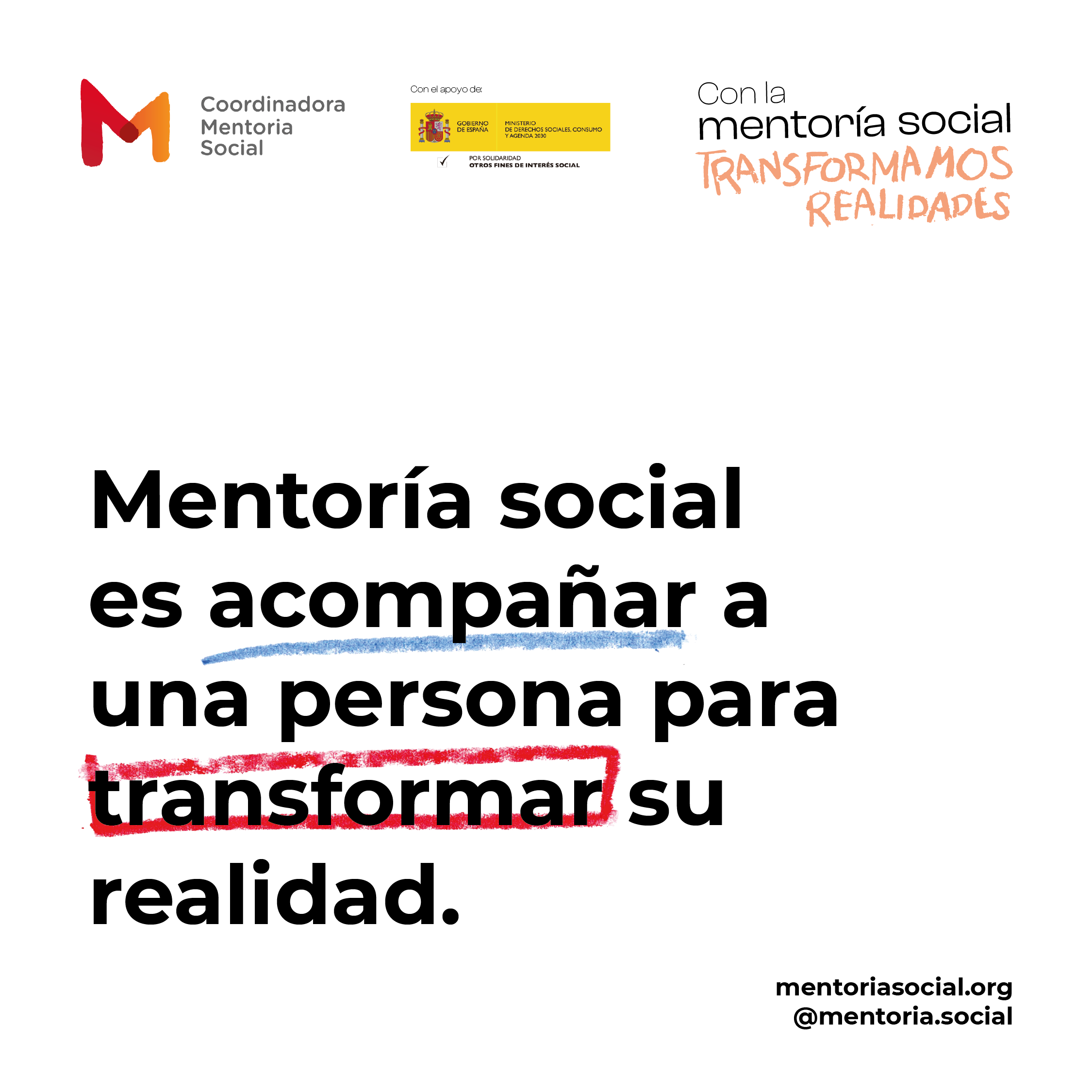 Un joven recién llegado, sobre la mentoría social: 